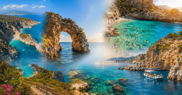 Gazipaşa Delik Deniz & King Bay Tour from Alanya